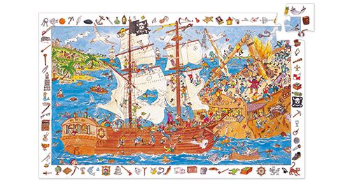 DJECO LES PIRATES - 100PCS