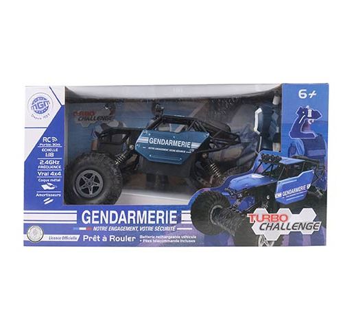 TURBOCHA 4X4 GENDARMERI METAL 1/18