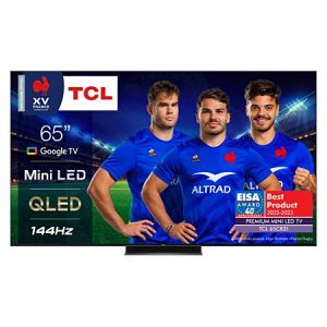 TV 65" TCL 4K QLED MINILED144HZ