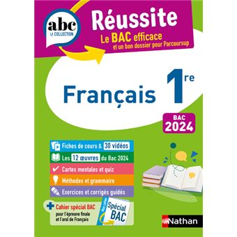 ABC REUSSITE FRANCAIS 1RE 2025