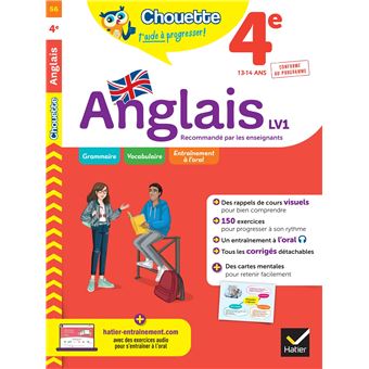 ANGLAIS 4E - LV1 (A2. A2+) -