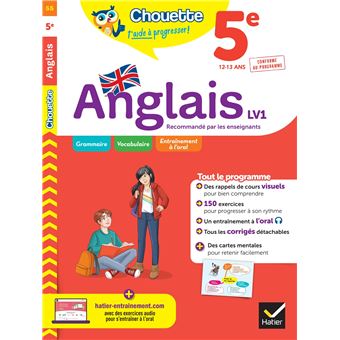 ANGLAIS 5E - LV1 (A1+. A2) -