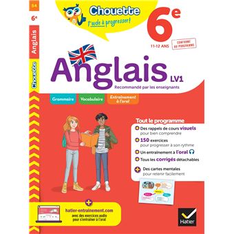 ANGLAIS 6E - LV1 (A1 VERS A2) -