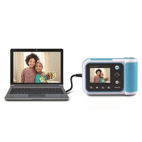 VTECH KIDIZOOM PRINT CAM BLEU