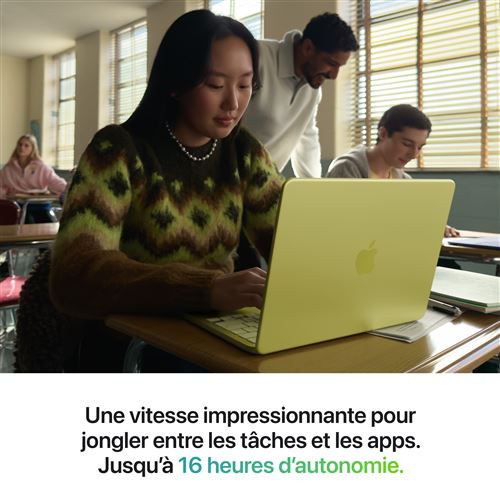 MACBOOK NEO 13" 8/256Go JAUNE