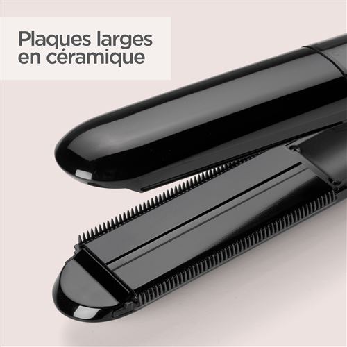 LISSEUR A VAPEUR BABYLISS NOIR