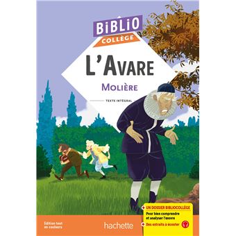 BIBLIOCOLLEGE  L'AVARE MOLIERE