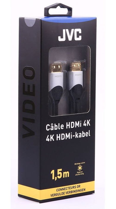 CABLE HDMI JVC 4K 1,5M GOLD