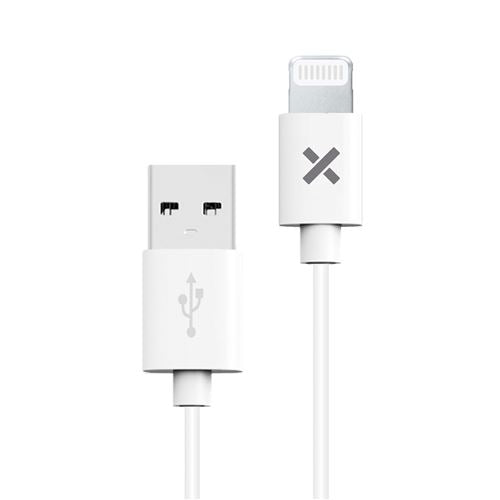 CABLE USB/LIGHTNING WEFIX 1M BLANC