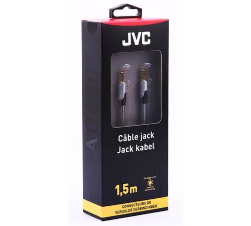 CABLE JACK JVC 3,5MM M/M 1,5M