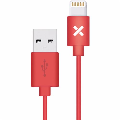 CABLE USB/LIGHTNING WEFIX 1M ROUGE