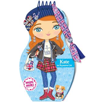 MINIMIKI CARNET CREATIF KATE AU