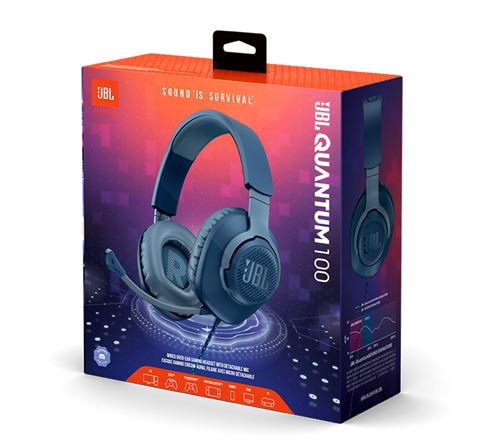 JBL QUANTUM 100 BLEU