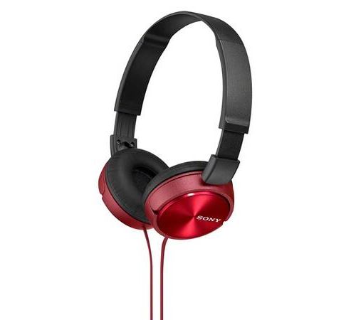 CASQUE SONY FILAIRE MDR-ZX310 ROUGE