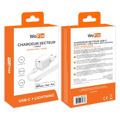 WEFIX CV 20W+CBL LIGHT WH