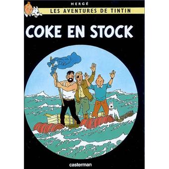 TINTIN PETIT FORMAT 19 COKE EN