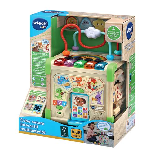 VTECH BA CUBE NATURE INTERACTIF