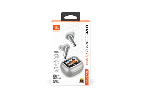JBL LIVE BEAM 3 ARGENT