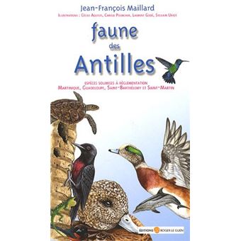 FAUNE DES ANTILLES - ESPECES