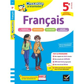 CHOUETTE FRANCAIS 5E - NOUVEAU