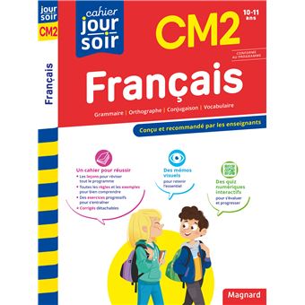 CAHIER JOUR SOIR FRANCAIS CM2