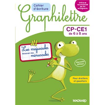 GRAPHILETTRE CP CE1 - CAHIER