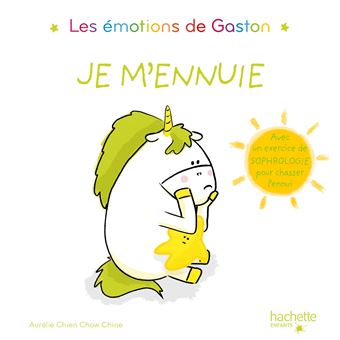 LES EMOTIONS DE GASTON  JE M'ENNUIE