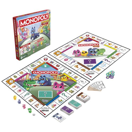 HASBRO MONOPOLY JUNIOR FAMILY