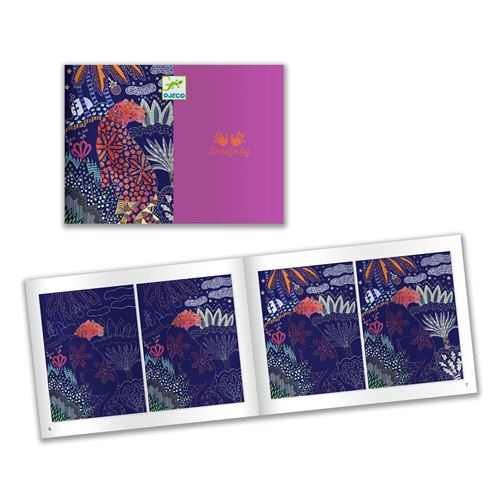 CARTES A GRATTER NATURE LUXURIANTE