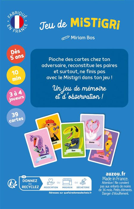 JEUX DE CARTES - JEU DE MISTIGRI