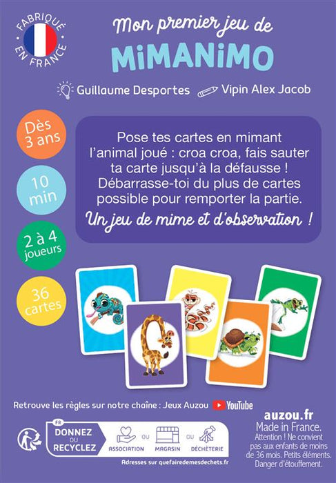 JEUX DE CARTES - MON PREMIER JEU