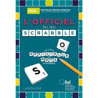 L'OFFICIEL DU SCRABBLE (9E ED.)