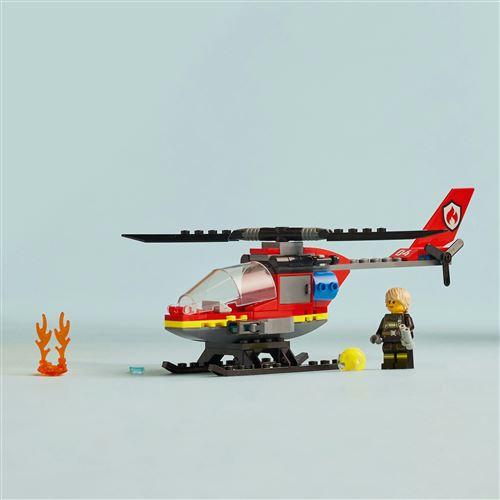 LEGO CIT L'HELICOPTERE DE SECOURS