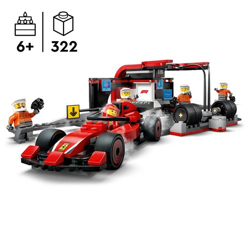 LEGO CIT ARRET AU STAND DE F1