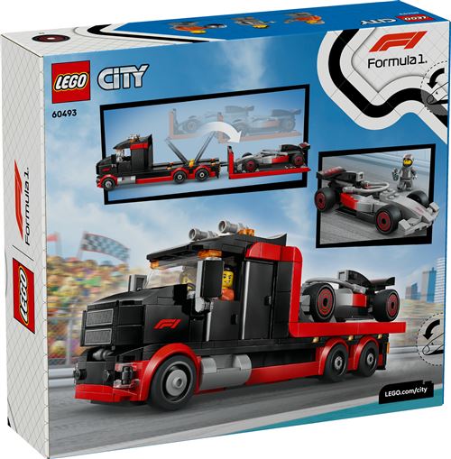 LEGO CIT CAMION DE F1 AVEC VOITURE