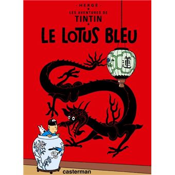 TINTIN 05 LE LOTUS BLEU