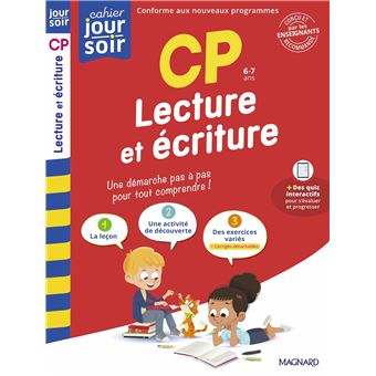 CAHIER JOUR SOIR LECTURE ET
