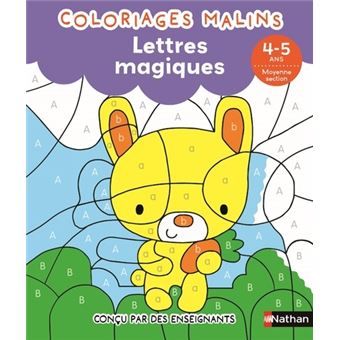 LETTRES MAGIQUES MS - COLORIAGES