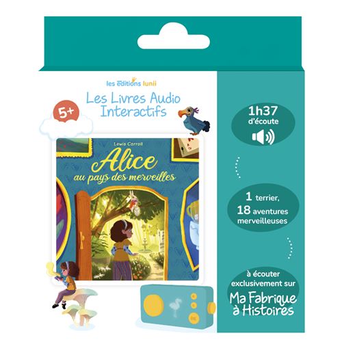 LUNII LIVRE AUDIO FAH ALICE AU
