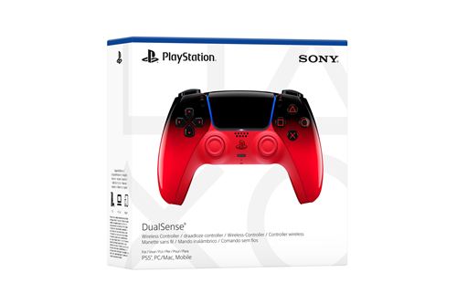 DUALSENSE HYPERPOP TECHNO RED