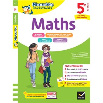 CHOUETTE MATHS 5E - NOUVEAU