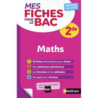 MES FICHES POUR LE BAC