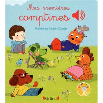 MES PREMIERES COMPTINES  LIVRE