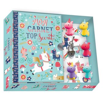 MON CARNET TOP SECRET LICORNES -