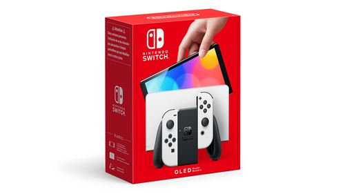 SWITCH OLED + JOY CON BLANCHES