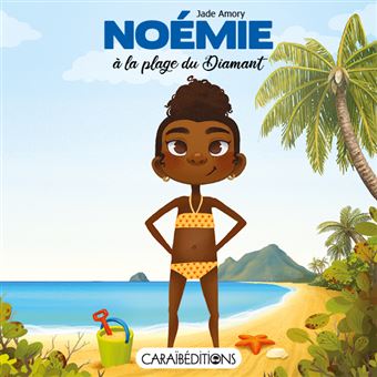 NOEMIE A LA PLAGE DU DIAMANT