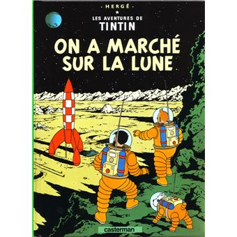 TINTIN PETIT FORMAT 17 ON A MARCHE