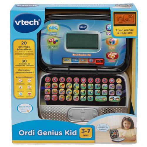 V-TECH ORDI GENIUS KID NOIR