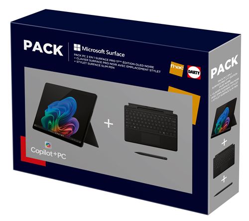 PACK MICROSOFT SURFACE PRO 13" 16GO