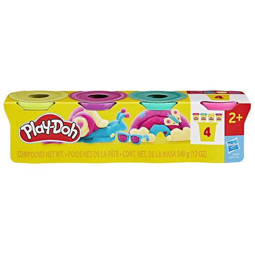 PLAY-DOH ASSORT 4 POTS NEW